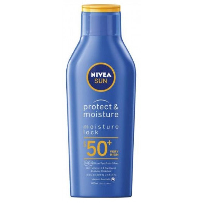 Nivea Protect & Moisture Lock SPF50+Sunscreen Lotion 400mL