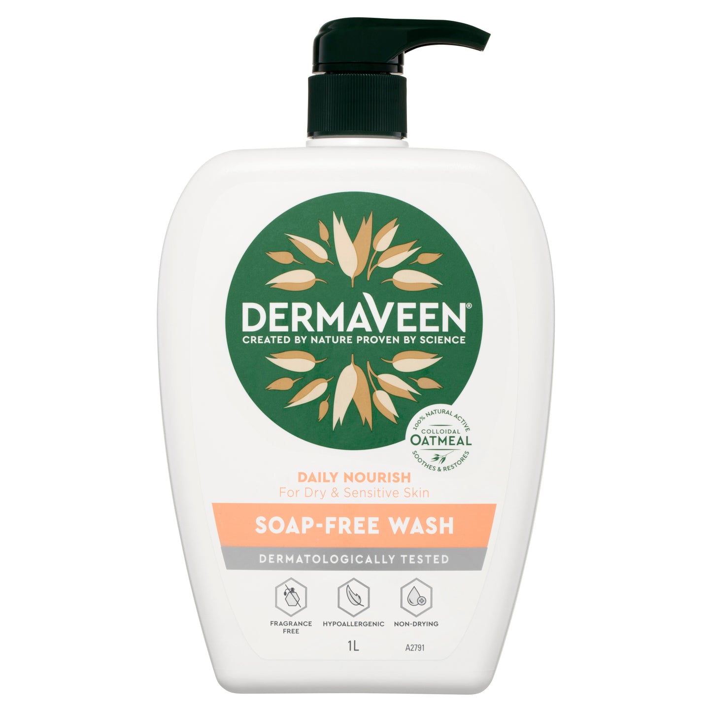Dermaveen Soap-Free Wash (Daily Nourish) 1L