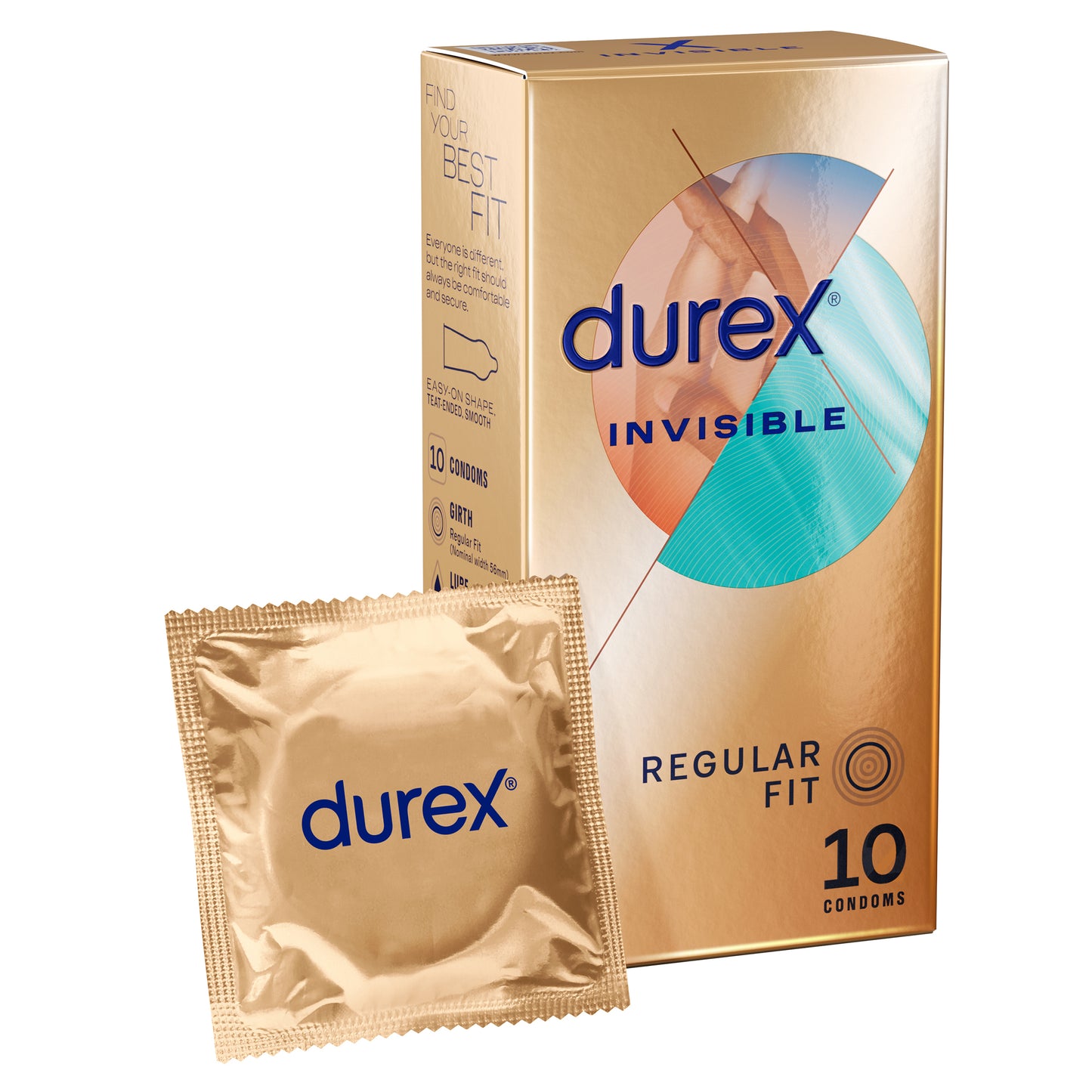 Durex Invisible Condom Ultra Thin 10pk
