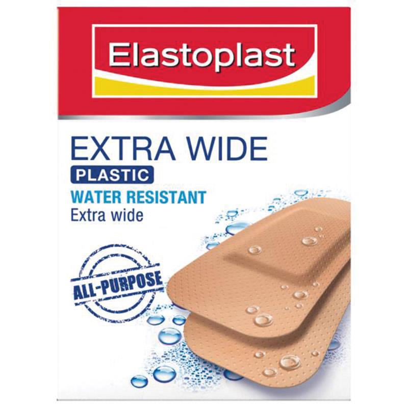 Elastoplast Extra Wide Plastic 20 Strips
