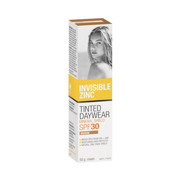 Invisible Zinc Tinted Dayware Mineral Shield SPF30 50g