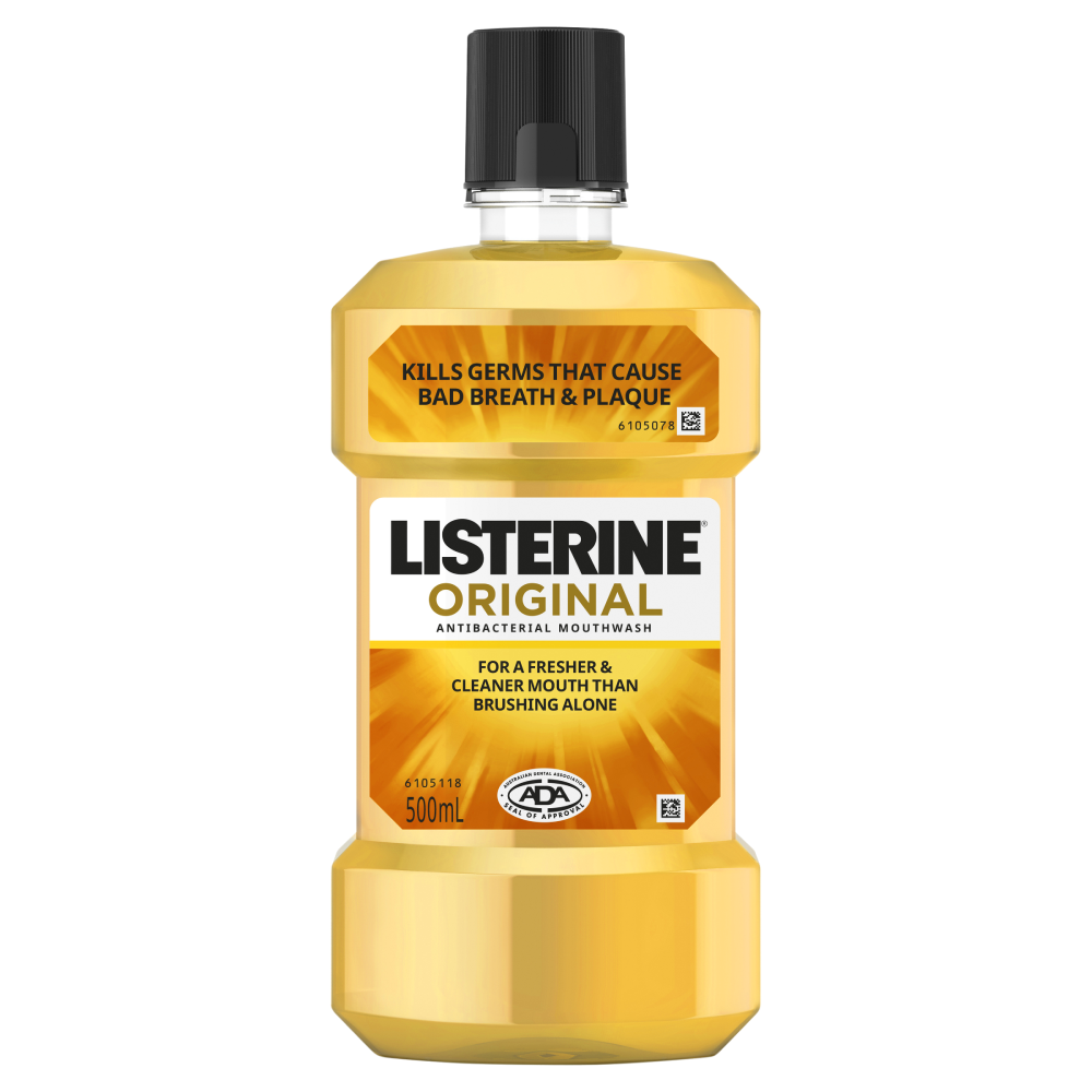 Listerine Original Mouthwash 500mL