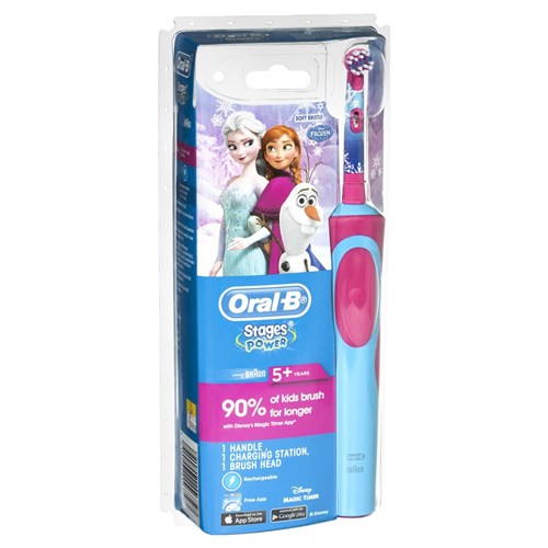 Oral B Vitality Kids Stages Frozen Electric Toothbrush