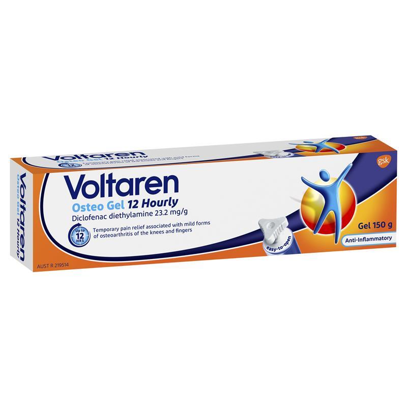 Voltaren Osteo Gel 12 Hour Pain Relief 150 g