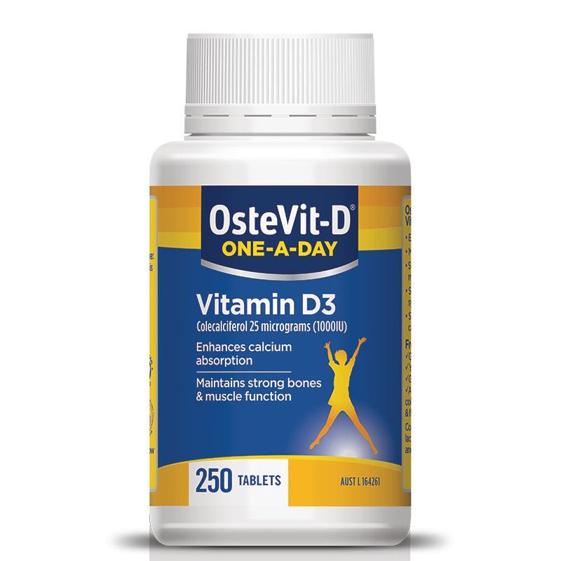 OsteVit-D Vitamin D3 250 Tablets