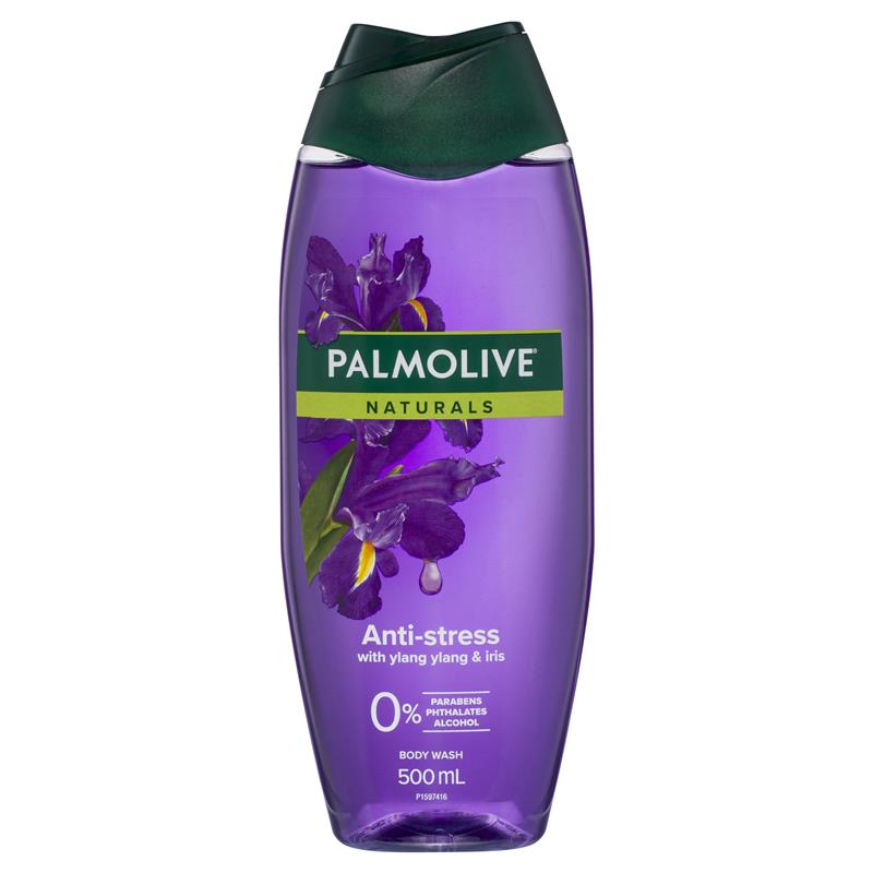 Palmolive Naturals Anti-Stress with Ylang Ylang & Iris Body Wash 500mL
