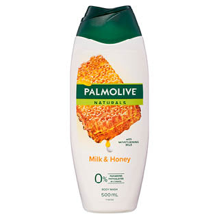 Palmolive Naturals Milk & Honey Body Wash 500mL