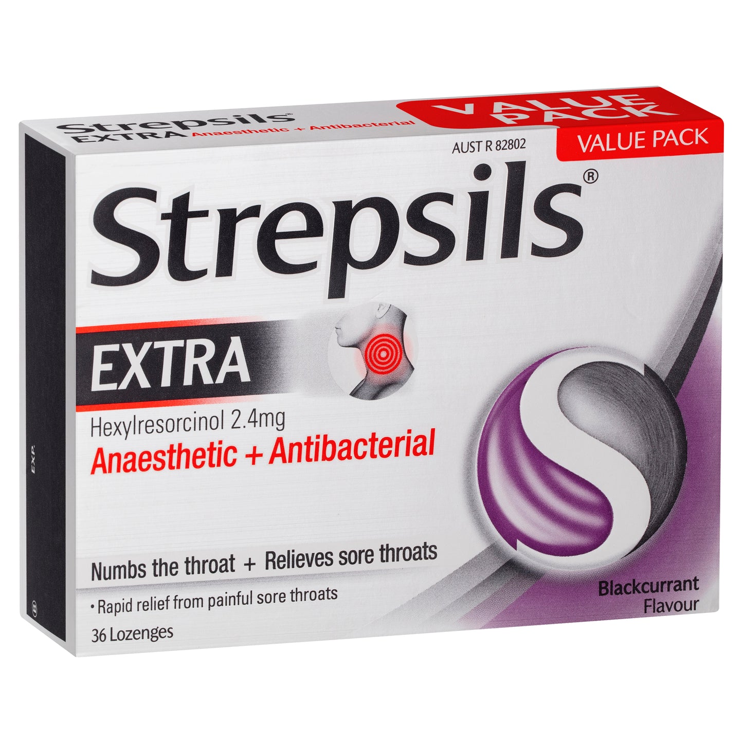 Strepsils Extra Blackcurrant