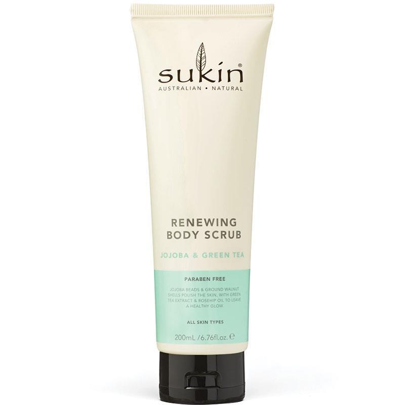 Sukin Renewing Body Scrub Jojoba & Green Tea 200mL