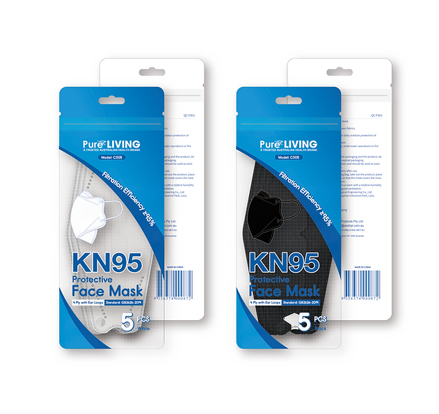 Pure Living KN 95 Face Masks