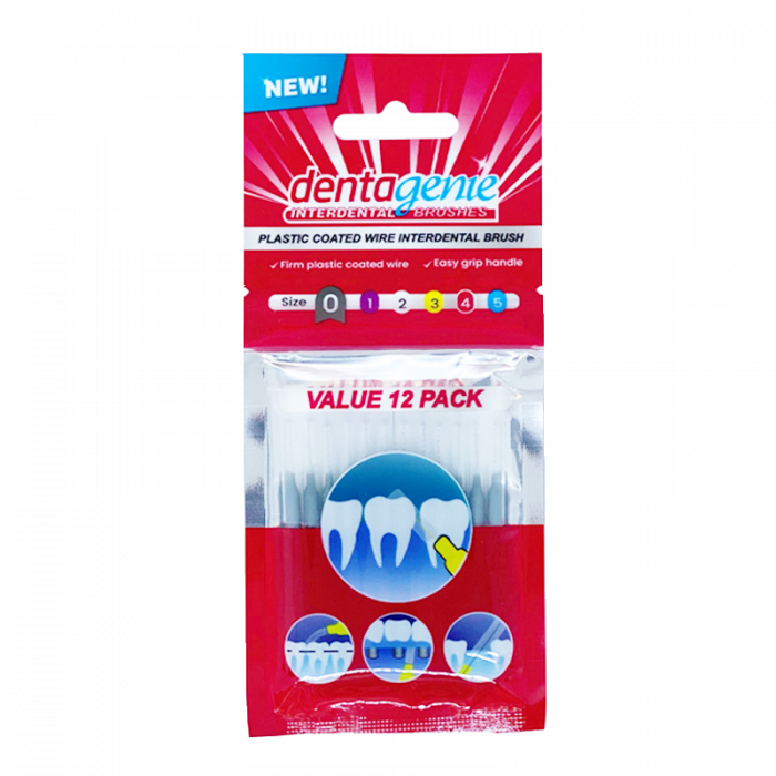 Dentagenie Interdental Brushes 12 pack (Size 0)
