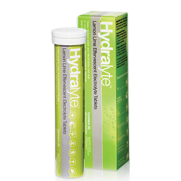 Hydralyte Effervescent Tablets 20 (Lemon Lime)