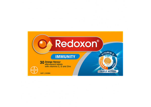 Redoxon Immunity Triple Action Orange 30 Effervescent Tablets