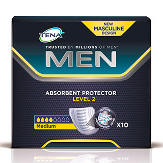 Tena Men Absorbent Protector Level 2 (10 Pack)
