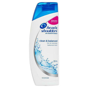 Head & Shoulders Clean & Balanced Anti-Dandruff Shampoo 200mL