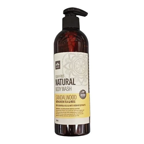 Nelum Soap Free Natural Body Wash With Sandalwood 500mL