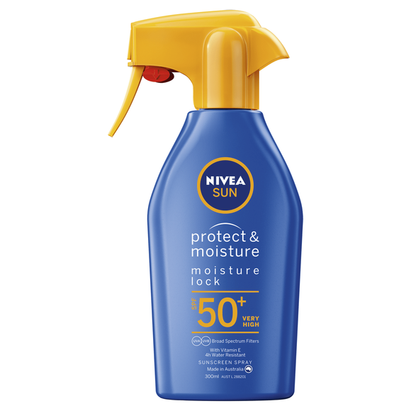 Nivea Protect & Moisture Lock SPF50+Sunscreen Spray 300mL