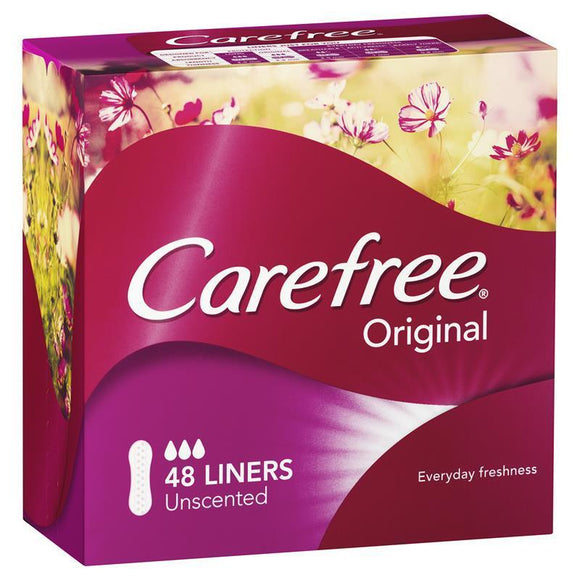 Carefree Original Liners Unscented 48
