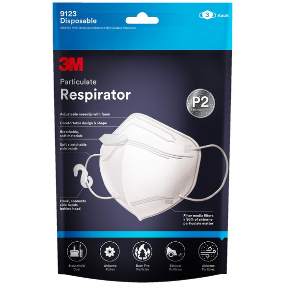 3M P2 Respirator face mask Pk3