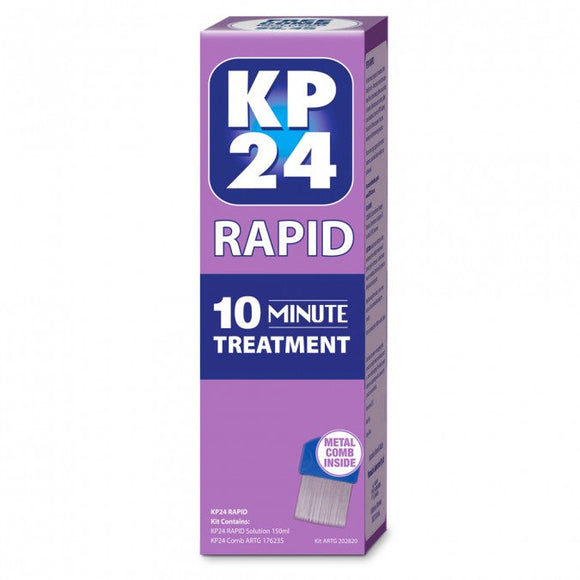 KP24 Rapid 150ml Head Lice Treatment