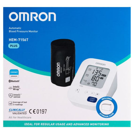 Omron - Blood Pressure Monitor Bluetooth HEM-7156T