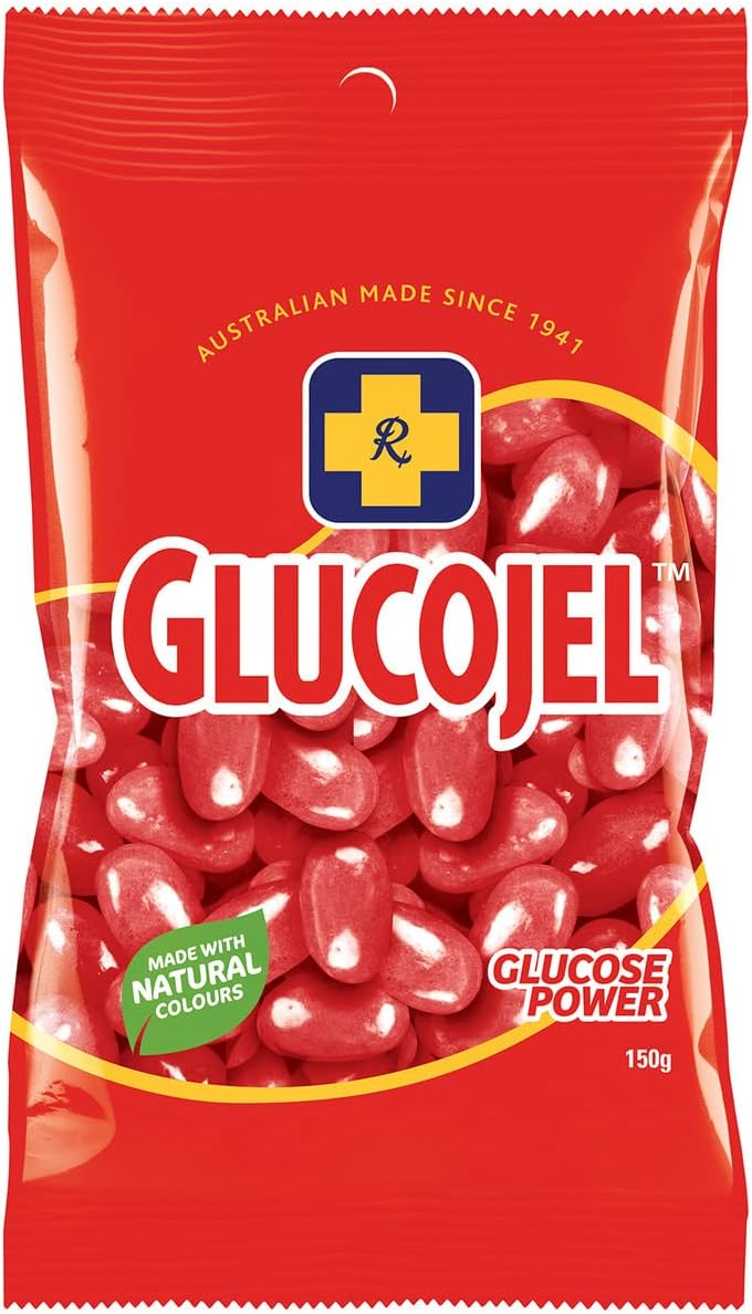 Glucogel Jelly Beans Red 150g