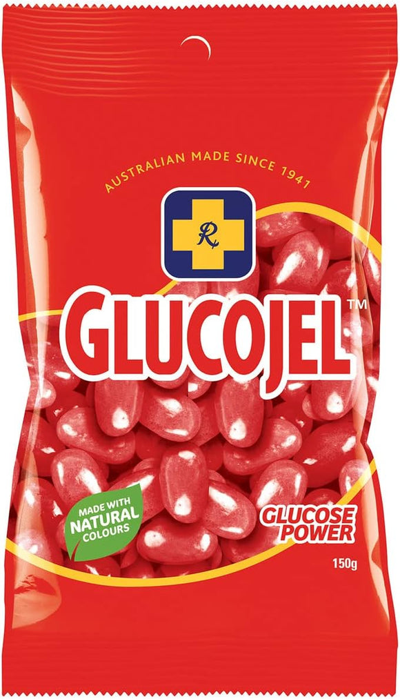 Glucogel Jelly Beans Red 150g