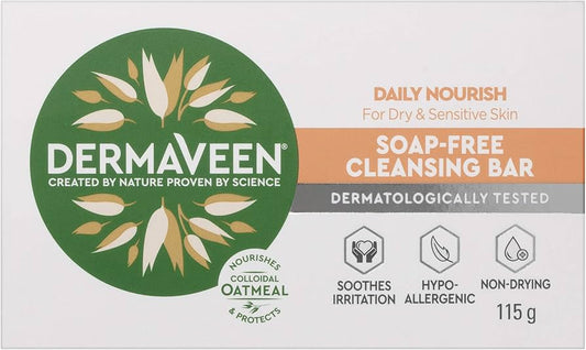 Dermaveen - Soap Free Cleansing Bar 115g