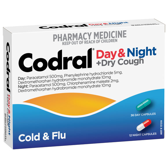 Codral Day & Night + Dry Cough 48