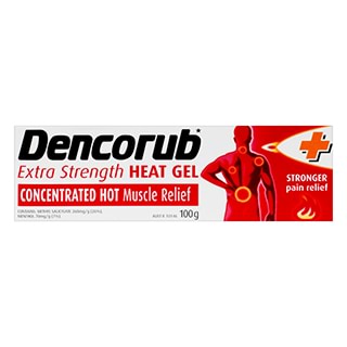 Dencorub Extra Strength Heat Gel 100g