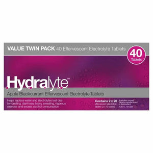 Hydralyte Effervescent 40 Tablets