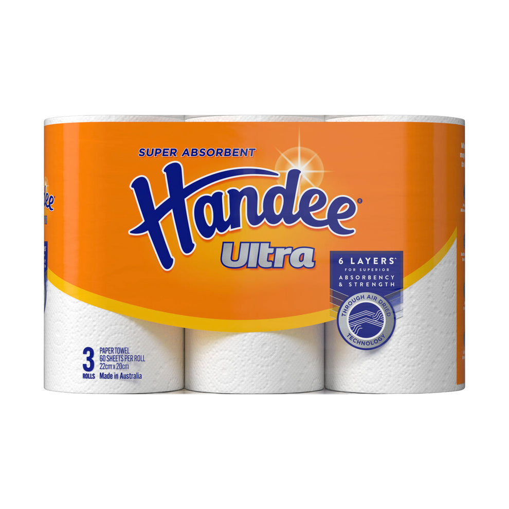 Handee Ultra - Paper Towel 3 Pack – Seutika Pharmacy