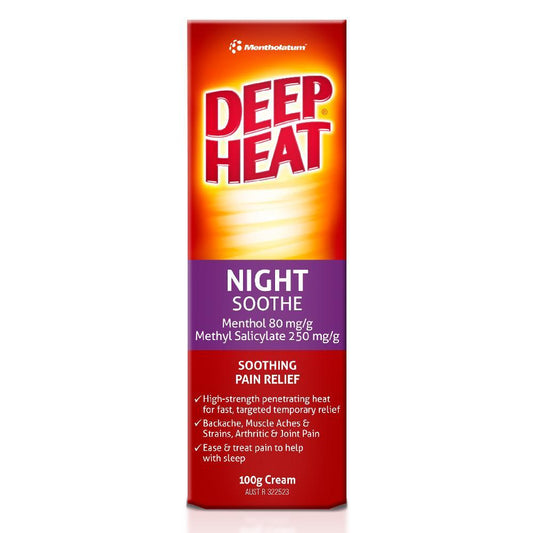 Deep Heat Night Soothe Cream 100g