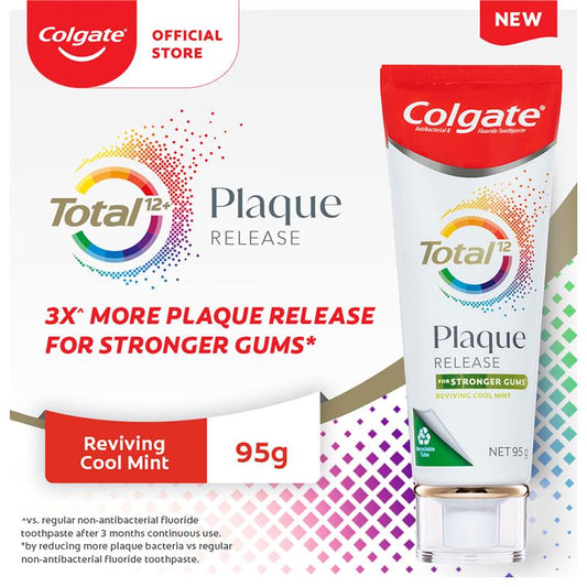 Colgate Total Plaque Release Cool Mint Toothpaste 95g