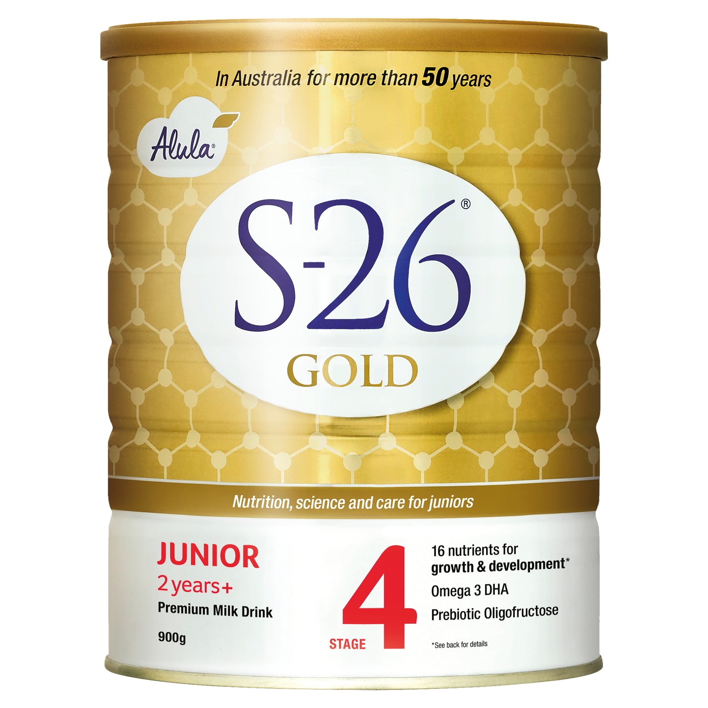Alula Gold Junior 2+ Stage 4 Milk Drink 900g