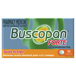 Buscopan Double Strength Forte 10 Tablets