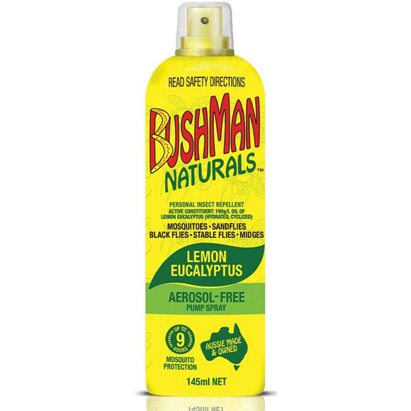 Bushman Naturals Personal Insect Repellent Spray 145mL