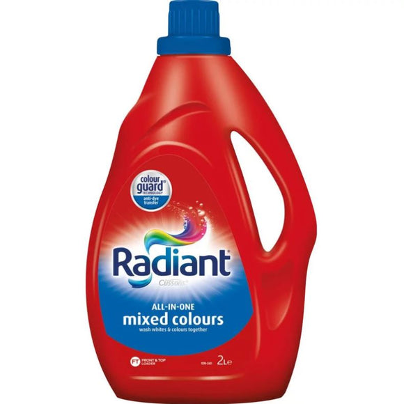 Radiant All-In-One Mixed Colours Laundary Liquid 2L
