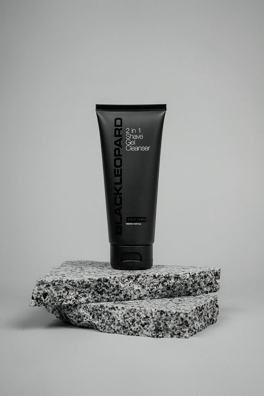 Black Leopard 2 in 1 Shave Gel & Cleanser 100ml