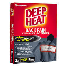 Deep Heat Back Patches 2 Pack