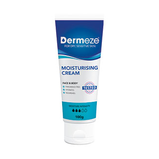 Dermeze Moisturising Cream 100g Tube