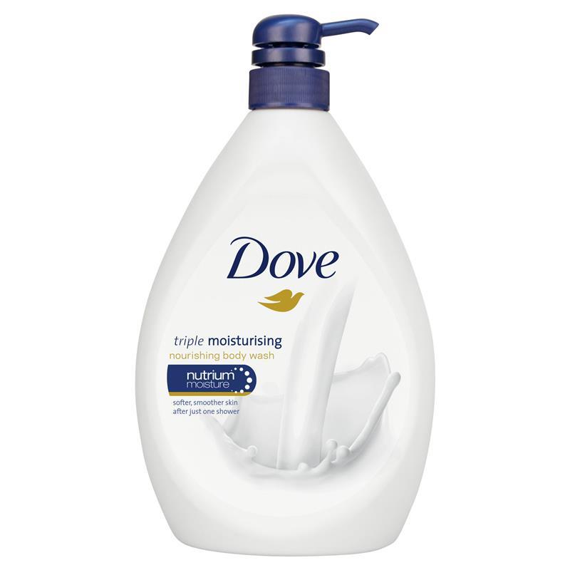 Dove Triple Moisturising Body Wash 1L