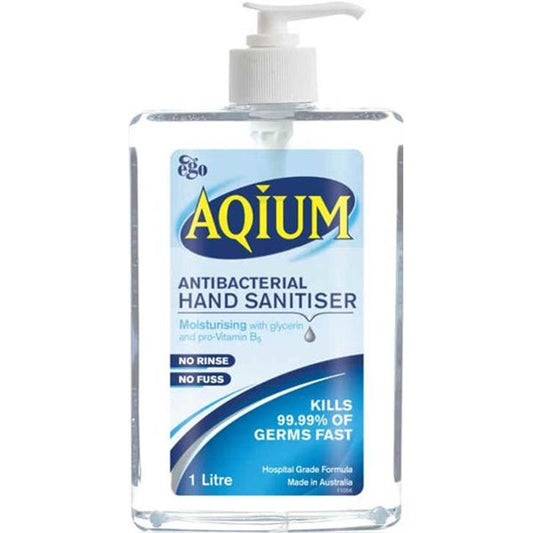 Ego Aqium Hand Sanitiser 1L