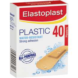 Elastoplast Water Resistant Assorted Band-Aids 40pk