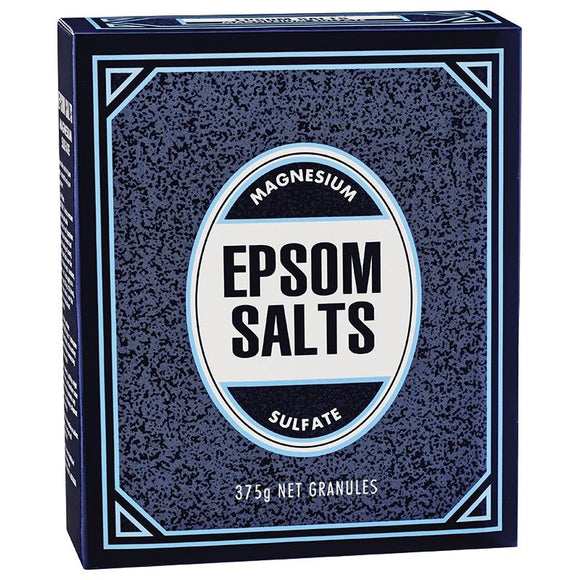 Epsom Salts Magnesium Sulfate 375g