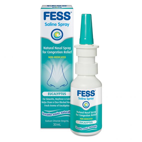 Fess Saline Spray Eucalyptus 30mL