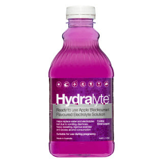 Hydralyte Drink 1L (Apple Blackcurrant)