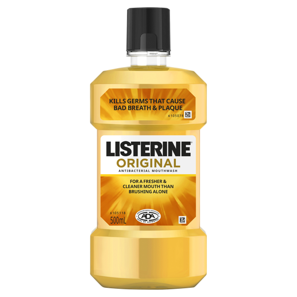 Listerine Original Mouthwash 500mL