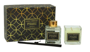 Lulu Grace Bergamot & Jasmine 90ml Diffuser and 90gm Bergamot Candle