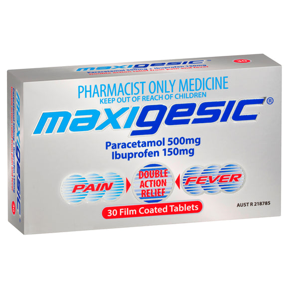 Maxigesic 30 Tablets